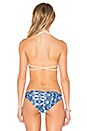 view 4 of 5 Kira Braid Reversible Bikini Top in Naked Ocean & Naked