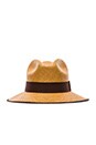view 4 of 4 CHAPEAU CLASICO in Mustard & Brown