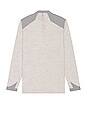 view 2 of 2 Frame Long Sleeve Polo in Light Grey Heather