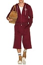 view 6 of 6 Track Shorts in Collegiate Burgundy