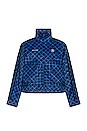 view 1 of 4 BLOUSON DE SURVÊTEMENT TARTAN in Blue