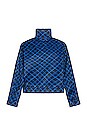 view 3 of 4 BLOUSON DE SURVÊTEMENT TARTAN in Blue