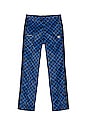 view 1 of 4 Tartan Track Pant in Blue