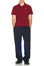 view 4 of 4 Short Sleeve Polo in Collegiate Burgundy
