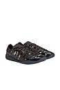 view 2 of 6 Lo Pro Sequin Sneakers in Core Black, Silver Metallic, & Dark Brown