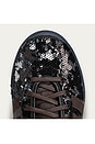 view 6 of 6 Lo Pro Sequin Sneakers in Core Black, Silver Metallic, & Dark Brown