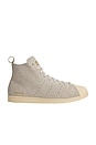 view 1 of 5 Superstar Hi Sneakers in Supplier Color, Cream White, & Gold Metallic in Supplicol, Cream White, & Gold Metallic