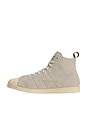view 4 of 5 Superstar Hi Sneakers in Supplier Color, Cream White, & Gold Metallic in Supplicol, Cream White, & Gold Metallic