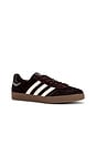 view 2 of 6 Gazelle Pony Sneaker in Aurora Coffee, Core Black & Wonder White