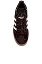view 4 of 6 Gazelle Pony Sneaker in Aurora Coffee, Core Black & Wonder White