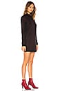 view 2 of 4 Mock Neck Mini Dress in Black