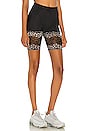 view 2 of 4 Lace French Cut Biker Short in Black