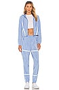 view 4 of 4 Taped Track Jacket in Powder Blue