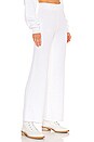 view 2 of 5 Sequin Rib Lounge Pant in White