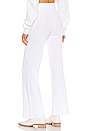 view 3 of 5 Sequin Rib Lounge Pant in White