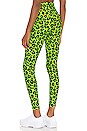 view 3 of 4 LEGGINGS in Neon Leopard