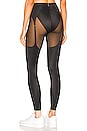 view 3 of 4 Garter Belt Legging in Black