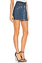 view 2 of 4 Foldover Mini Skirt in Denim