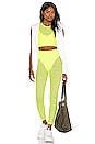 view 4 of 5 Racer Crop Top in Neon