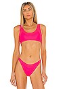 view 1 of 4 x REVOLVE Waves Bikini Top in Ultra Pink