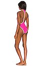 view 3 of 3 x REVOLVE High Dive One-Piece in Ultra Pink/Mango