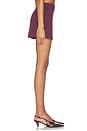view 3 of 6 Kaia Skort in Merlot Stripe