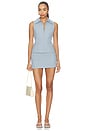view 5 of 6 FALDA-PANTALÓN KAIA in Light Blue Stripe