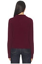 view 3 of 4 Tove Cashmere Polo in Burgundy