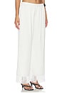 view 3 of 7 Blair Fringe Pants in White