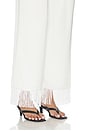 view 7 of 7 Blair Fringe Pants in White