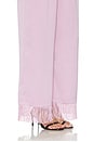 view 7 of 6 PANTALONES FRINGE  in Lilac