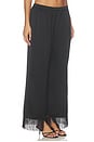 view 2 of 6 Blair Fringe Pants in Black