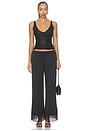 view 6 of 6 Blair Fringe Pants in Black