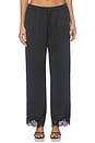 view 1 of 6 Rowe Lace Pant in Black