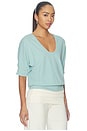 view 2 of 4 Logan Top in Aqua