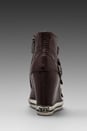 view 3 of 4 United Wedge Buckle Sneaker in Prune