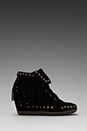 view 1 of 5 Baba Fringe Wedge Bootie in Black