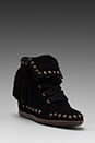 view 2 of 5 Baba Fringe Wedge Bootie in Black