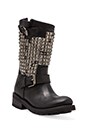 view 2 of 5 Trash Studded Boot en Black/Tarnish Studs in Black & Tarnish Studs