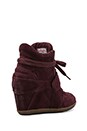 view 4 of 5 Bowie Wedge Sneaker in Bordo