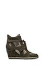 view 1 of 5 Bowie Wedge Sneaker in Military/Piombo in Military & Piombo