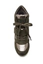 view 3 of 5 Bowie Wedge Sneaker in Military/Piombo in Military & Piombo