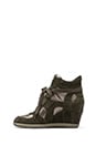 view 5 of 5 Bowie Wedge Sneaker in Military/Piombo in Military & Piombo