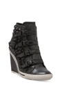 view 2 of 5 Tiffany Wedge Sneaker in Black/Black Studs in Black & Black Studs