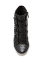 view 3 of 5 Tiffany Wedge Sneaker in Black/Black Studs in Black & Black Studs