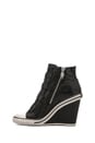 view 5 of 5 Thelma Wedge Sneaker in Black