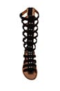 view 3 of 5 Nymphea Gladiator Sandal in Black