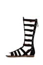 view 5 of 5 Nymphea Gladiator Sandal in Black