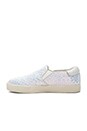 view 5 of 6 Impuls Bis Sneaker in White Blue & White