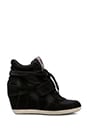 view 1 of 5 Bowie Wedge Sneaker in Black
